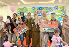 Puskesmas Sidorejo Lubuk Linggau Juara Lomba Balita Sehat Tingkat Kota Tahun 2025