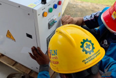 PLN ULP Muratara Laksanakan Penyalaan Super SUN di SD Negeri Sungai Jambu