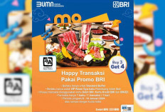 Buy 3 Get 4 Pengguna Kartu BRI, Dengan Happy Transaksi Pakai Promo BRI