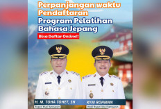 Pendaftaran Pelatihan Bahasa Jepang Diperpanjang Hingga 22 Oktober 2025 