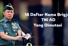 Ada 14 Brigjen TNI AD yang Dimutasi Jenderal TNI, Berikut Daftar Nama-namanya