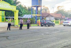 Satlantas Polres Musi Rawas dan Subdit Kamsel Ditlantas Polda Sumsel Cek Lokasi Rawan Lakalantas