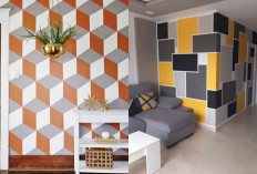 6 Ide Cat Tembok Kotak Elegan untuk Ruang Tamu, Bikin Suasana Lebih Hidup