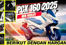 Honda PCX 125 Meluncur, Muncul Lagi Honda PCX 160 2025 Terbaru Lebih Banyak Perubahan 