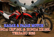 Hanya Segini Pajak Motor Honda CRF 150L dan Honda XR150L Terbaru 2025, Sesuaikan Harga Baru