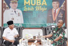 Bupati Muba Terpilih Sambut Kedatangan Danrem 044/Gapo, Silaturahmi Jelang Ramadhan