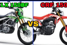 Manakah Yang Lebih Unggul, Motor KLX 150BF Apa Motor CRF 150L,Yuk Simak Disini