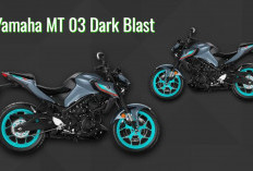 Yamaha MT 03 Dark Blast 2024, Motor Sport Terbaru Desain Gahar Punya Teknologi Canggih 