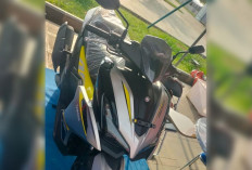 Yamaha Aerox 155 Connected Tampil Sporty di Bazar Alun-Alun, Jadi Incaran Anak Muda Lubuklinggau