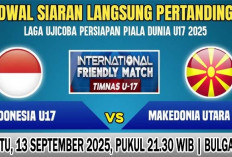 Bakal Menyulitkan Garuda Muda!, Prediksi Indonesia U17 vs Macedonia Utara U17, Friendly Match 2025, Live TV