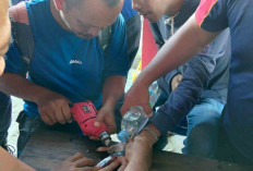 Cincin Nyangkut Di Jari, Warga Desa Triwikaton Musi Rawas Datangi Posko Damkar 