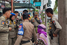 Anggota Satpol PP Lubuk Linggau kembali Tertibkan Anjal dan Gepeng di Persimpangan Kota