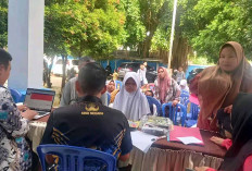 Daftar Ulang Siswa Baru SMPN 5 Lubuk Linggau Berlangsung 3 Hari