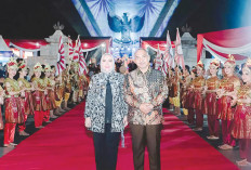 Bupati dan TP PKK Musi Rawas Hadiri Pembukaan Festival Sriwijaya XXXIII Tahun 2025