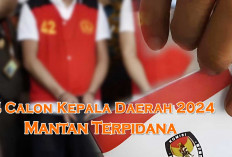 64 Calon Kepala Daerah 2024 Mantan Terpidana, Berikut Daftar Nama dan Partai Pengusung