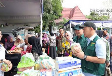 Bagikan 550 Kupon, Wali Kota Lubuk Linggau: Pasar Murah Bantu Warga Beli Kebutuhan dengan Harga Terjangkau