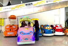 Wahana Kendaraan Mini Keliling Mall Tetap Ramai Diminati 