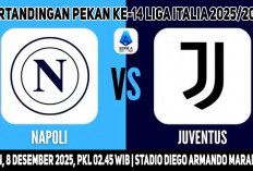 Laga Emosional Spalletti, Prediksi Napoli vs Juventus, 8 Desember 2025, Liga Italia 2025/2026, Pekan ke-14