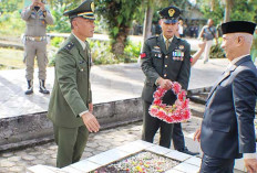 Ziarah ke TMP Patria Bukit Sulap Lubuk Linggau, Kasdim Sampaikan Hal ini