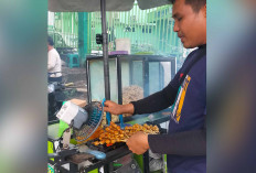 Bakso Bakar Lapter Silampari Selalu Ramai Pembeli 