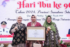 Hadiri Peringatan Hari Ibu Tingkat Provinsi Sumsel, Berkat Inovasinya Kades di Muba Raih Penghargaan