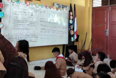 Semangat Siswa SDN 43 Lubuk Linggau dalam Latihan Ekstrakurikuler Pramuka