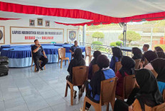 Berikan Pengarahan Dan Penguatan, Lapas Narkotika Kelas IIA Muara Beliti Tekankan Kedisiplinan