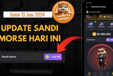 Sandi Morse Hamster Kombat Hari Ini 15 Juli 2024, Garap Jutaan Koin Gratis Langsung Masuk Wallet Crypto