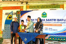Ponpes Al Madani Lubuk Linggau Sukses Gelar Serah Terima Santri Baru MTs dan MA Al Madani