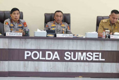 Polda Sumsel, BMKG, BPBD, dan DLH Koordinasi Hadapi El Nino Ekstrem Potensi Picu Kekeringan Panjang