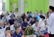 Warga Binaan Lapas Narkotika Muara Beliti Ikuti Pesantren Kilat Selama Ramadan