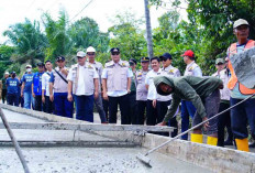 Jalan Penghubung Antara Kabupaten Muba dan Muratara Mulai Diperbaiki