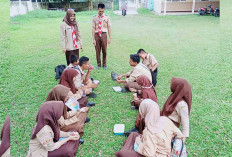 SMP PGRI 1 Lubuk Linggau Pupuk Kebersamaan Lewat Ekskul Pramuka