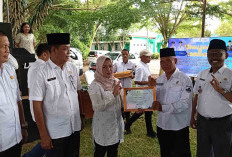 Dukung Program GENTING, Camat Tugumulyo Raih Penghargaan 