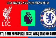 Prediksi Liverpool vs Chelsea, Liga Inggris 2025/2026, Pekan ke-36, Live di Mana?