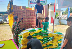 Gerakan Pangan Murah di Muba, Warga Tebus Beras 5 Kg dan Minyak Cuma Rp 58 Ribu