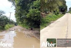 Akses Vital di Muba Lama Terbengkalai Akhirnya Dibangun Masa Bupati Toha–Rohman