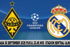 Tuah Rekor Tuan Rumah, Prediksi Kairat Almaty vs Real Madrid, Liga Champions 2025/2026, Matchday 2, Live Kapan