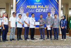 Terima Sertifikat Desain Jembatan P6 Lalan, Bupati Muba Minta Pembangunan Dipercepat
