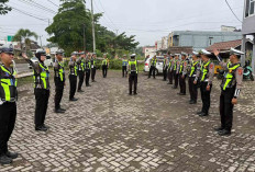 Anggota Satlantas Polres Muratara Dilatih 12 Gerakan Lalulintas, Ini Tujuannya 