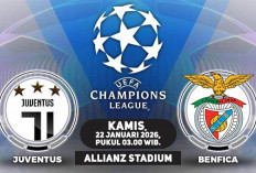 Kans Bianconeri Lolos Otomatis, Prediksi Juventus vs Benfica, Liga Champions 2025/2026, Apakah Tayang TV?