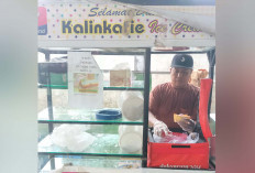 Kalinkafie Lubuk Linggau Sajikan Es Krim Berbalut Roti Cuma Rp 3 Ribuan