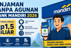 Pinjaman Tanpa Agunan Bank Mandiri 2026, Limit Besar hingga Rp1,5 Miliar dan Proses Mudah