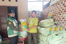 Petani Musi Rawas Dapat Bantuan Benih Padi untuk Ditanam di Lahan Rendah Air 