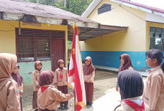 Giatkan Ekskul Pramuka, SDN 52 Lubuk Linggau Bentuk Karakter Disiplin Generasi Masa Depan