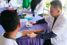 Lapas Narkotika Kelas IIA Muara Beliti Gelar Pemeriksaan Kesehatan Gratis dan Donor Darah