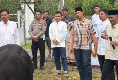 Jajaran Polres Musi Rawas Sembelih 61 Hewan Kurban Dibagikan ke Ponpes, Panti Asuhan hingga Komunitas Ojek