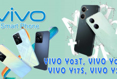 Vivo Y03T, Vivo Y03, Vivo Y17s, Vivo Y22  Satu Jutaan Satu Brand Dibikin Laris