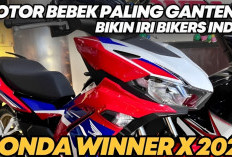Honda Winner 150, Jadi Pilihan Motor Bebek Sport Terbaik Jelang Lebaran 2025
