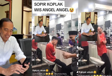 Jokowi Aktif Beri Reaction Video Lucu di Media Sosial Usai Purna Tugas Kali Ini Sopir Koplak